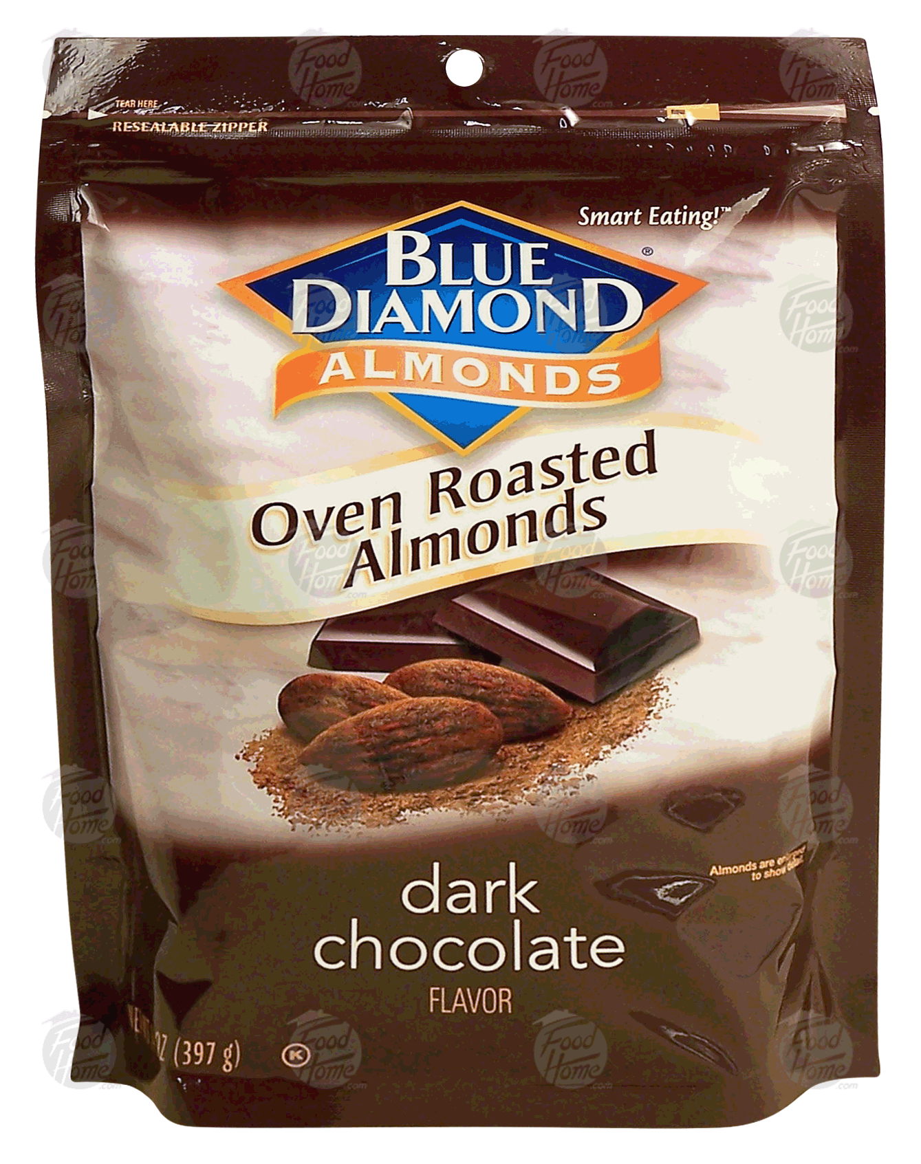 Blue Diamond  dark chocolate flavor oven roasted almonds Full-Size Picture